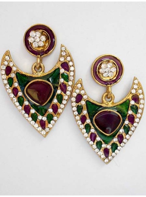 Stone Studded Earring